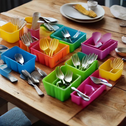 Afbeelding van Recyclen van plastic bestekhouders: Feiten en voordelen