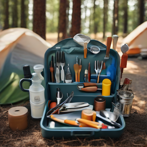 Afbeelding van Ontdek de beste tips voor plastic bestekhouders bij kamperen