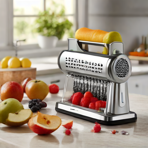Afbeelding van Multifunctionele fruitraspen: de beste keuze voor fruitliefhebbers