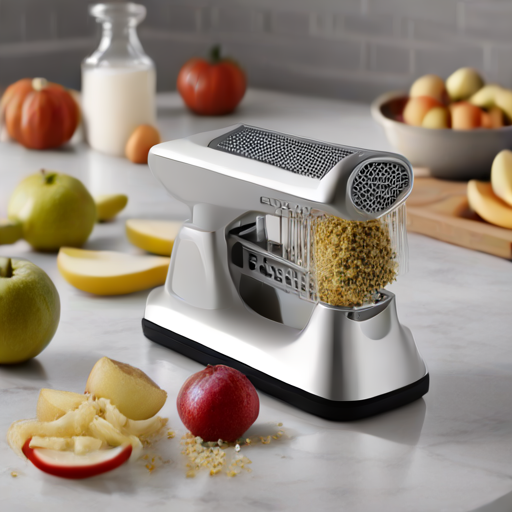 Afbeelding van Beste multifunctionele fruitraspen voor appels