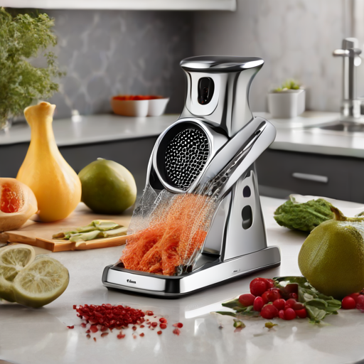 Afbeelding van Multifunctionele fruitraspen: Meer dan alleen fruit!