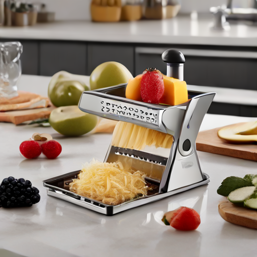 Afbeelding van Top multifunctionele fruitraspen voor kaas en meer