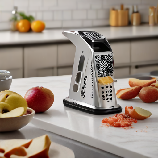 Afbeelding van Multifunctionele fruitraspen: Tijdsefficiënt gebruik