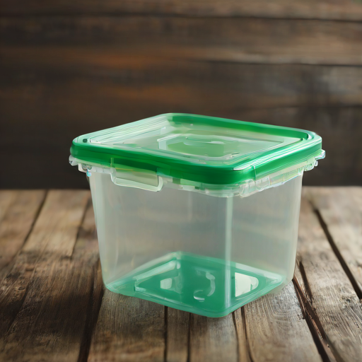 Afbeelding van Maak je eigen plastic bakjes met deksel van gerecycled materiaal