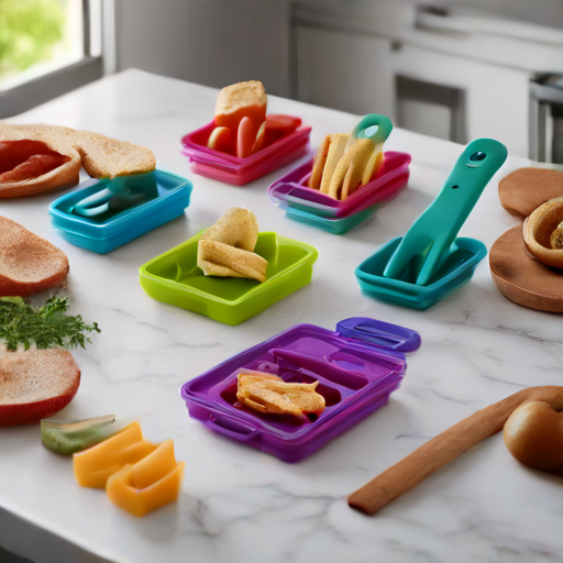 Afbeelding van Herbruikbare boterhamsnijders: gemak voor je lunchbox