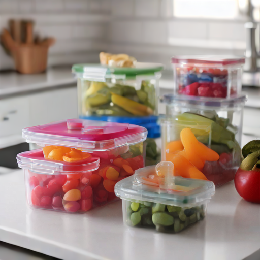 Afbeelding van Voordelen van plastic bakjes met deksel boven glas