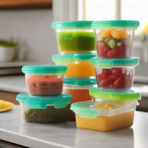 Afbeelding van Beste plastic bakjes met deksel voor babyvoeding