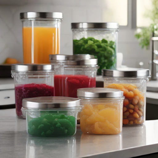 Afbeelding van Gebruik van plastic bakjes met deksel voor vloeistoffen