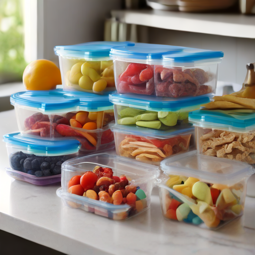 Afbeelding van Beste plastic bakjes met deksel voor snacks bewaren