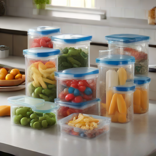 Afbeelding van Plastic bakjes met deksel voor een gezin van vier: hoeveel?