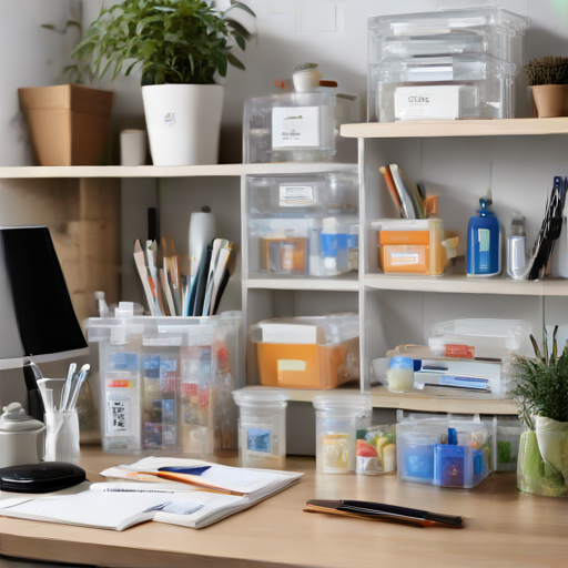 Afbeelding van Label je plastic bakjes met deksel voor optimale organisatie
