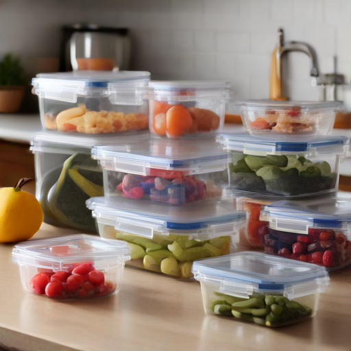 Afbeelding van Verminder voedselverspilling met plastic bakjes met deksel