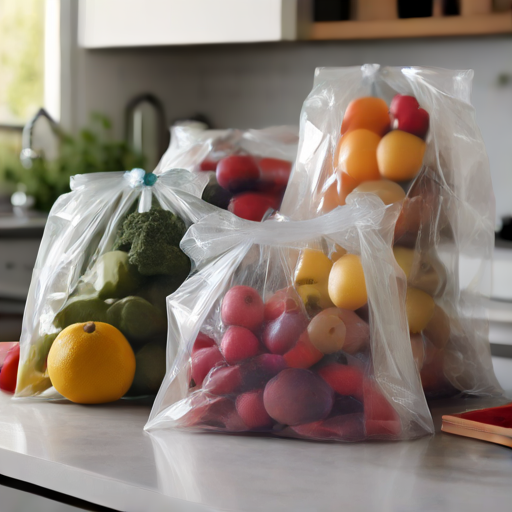 Afbeelding van Is plastic opbergzakjes veilig voor voedselopslag?