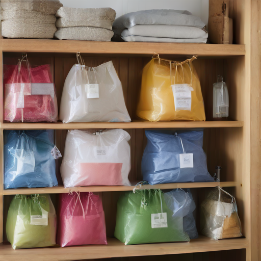 Afbeelding van Combineer plastic opbergzakjes met andere opslagoplossingen