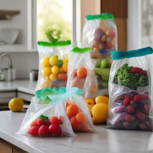 Afbeelding van Slim gebruik van plastic opbergzakjes in je huishouden