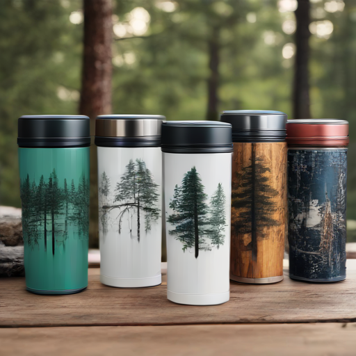 Afbeelding van Herbruikbare thermosbekers kiezen voor campingavonturen