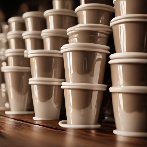 Afbeelding van Bulk plastic koffiebekers kopen voor bedrijven en evenementen