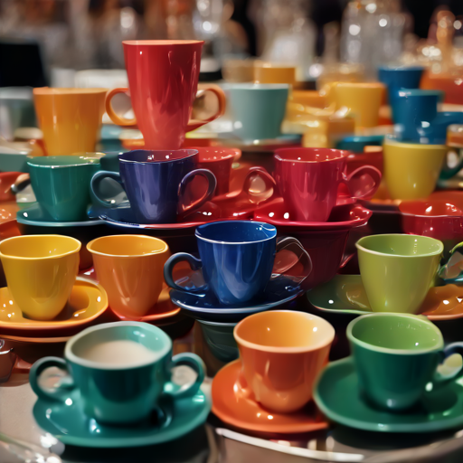 Afbeelding van Handige plastic koffiebekers voor elk feest