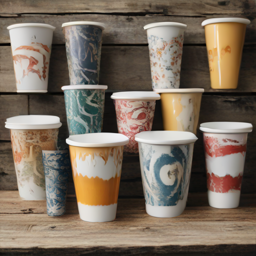 Afbeelding van Herbruikbare Plastic Koffiebekers: Duurzaam en Praktisch