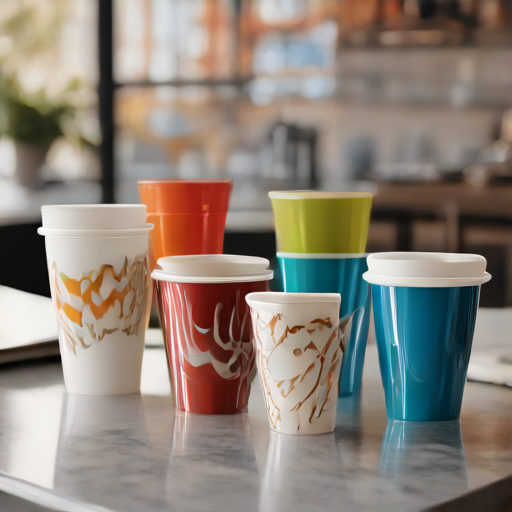 Afbeelding van Beste plastic koffiebekers voor onderweg: Topkeuzes