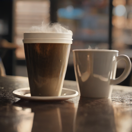 Afbeelding van Plastic koffiebekers versus karton: wat is goedkoper?