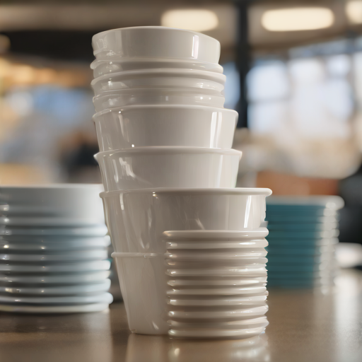 Afbeelding van Wat kost een pakket plastic koffiebekers?