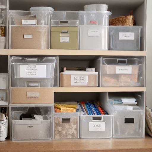 Afbeelding van Handige tips voor het labelen van opbergbakjes
