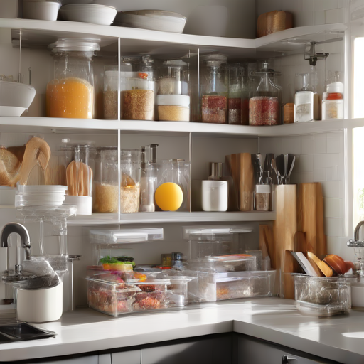 Afbeelding van Voordelen van plastic organizerdozen in de keuken