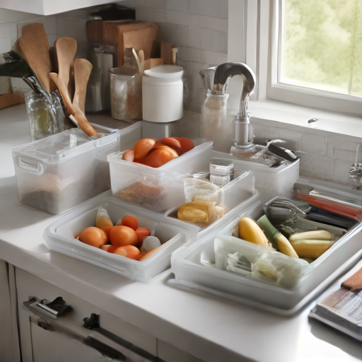 Afbeelding van Ontdek de voordelen van plastic organizerdozen in de keuken