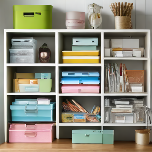 Afbeelding van Praktische maten plastic organizerdozen voor thuisgebruik