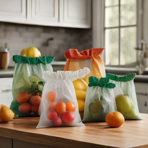 Afbeelding van Herbruikbare voedselzakken: Minder voedselverspilling, meer impact
