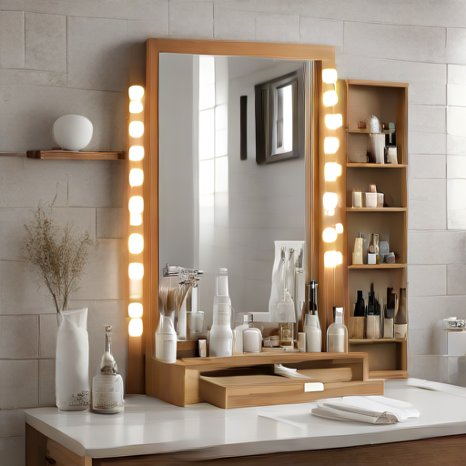 Afbeelding van De beste deals voor badkamerspiegel organizers vinden