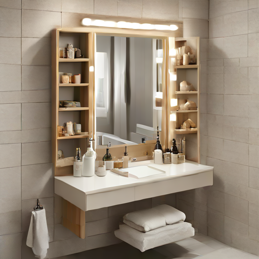Afbeelding van Kies de Beste Badkamerspiegel Organizers voor Jouw Ruimte