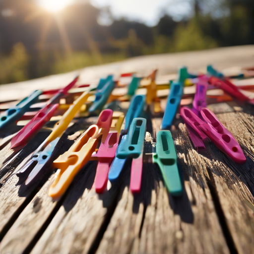 Afbeelding van Plastic knijpers: perfect voor buitenactiviteiten