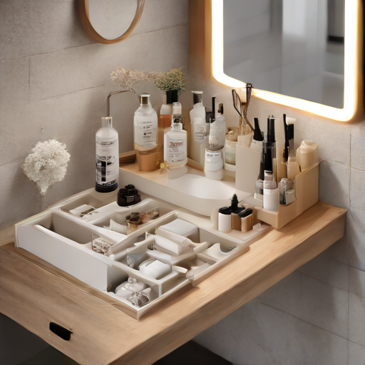 Afbeelding van Ruimte besparen met een toilettafel organizer: Tips en Tricks