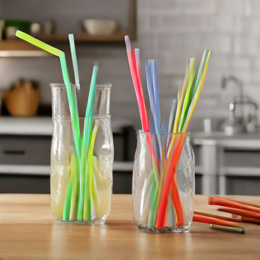 Afbeelding van Voordelen van herbruikbare siliconen rietjes voor het milieu