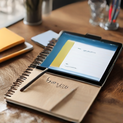 Afbeelding van Voordelen van Digitale Notitieboekjes vs. Papieren Versies