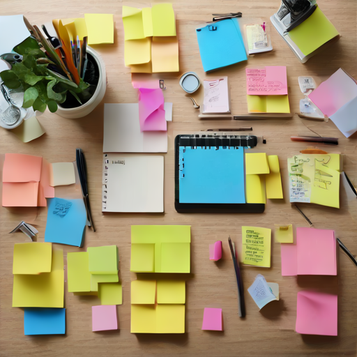 Afbeelding van Slimme strategieën voor het categoriseren van plaknotities