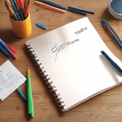 Afbeelding van Maximaliseer je creativiteit met een blanco schrijfblok