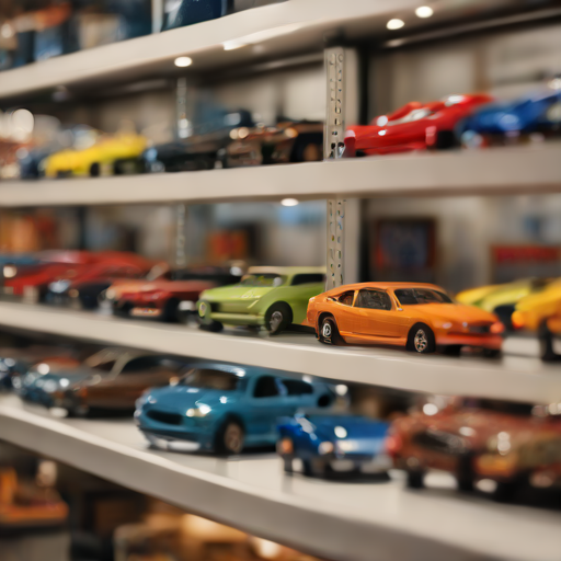 Afbeelding van Organiseer je plastic modelauto verzameling efficiënt