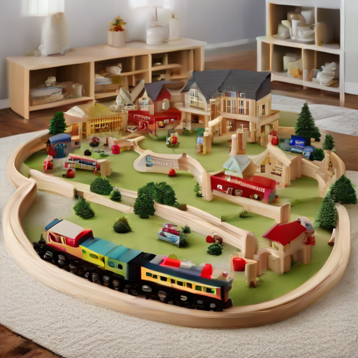 Afbeelding van Voordelen van houten speelgoedtreinen voor kinderen
