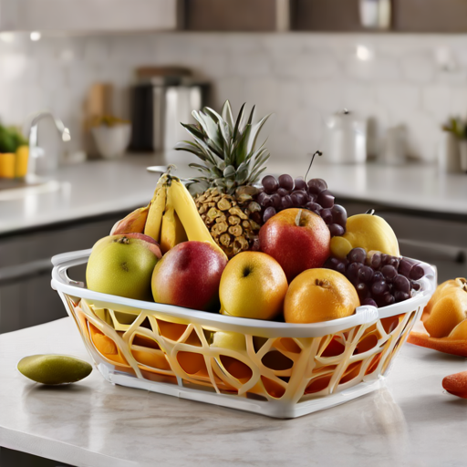 Afbeelding van Bespaar Ruimte met Opvouwbare Fruitmanden