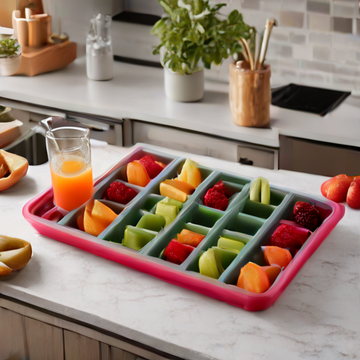 Afbeelding van Slimme opbergmethoden voor siliconen ijsvormpjes