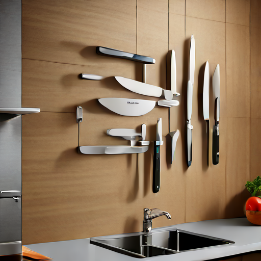 Afbeelding van Organiseer je magnetische messensets efficiënt in de keuken