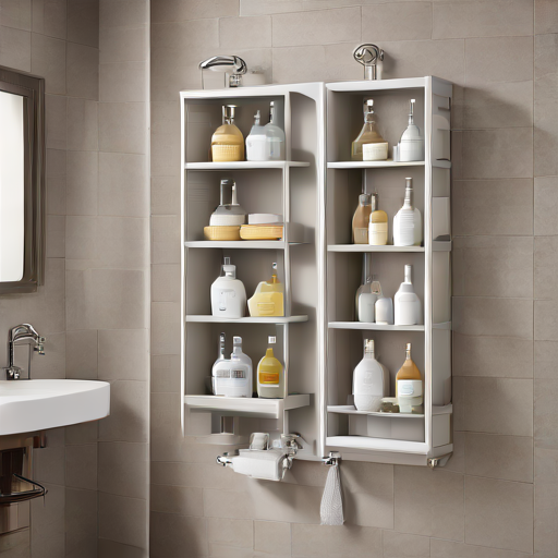 Afbeelding van Optimaliseer je badkamer met slimme douche organizers