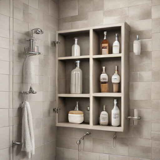 Afbeelding van Ontdek de Voordelen van een Douche Organizer