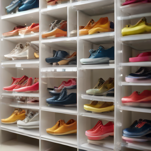 Afbeelding van Schoenendozen van plastic schoonmaken en onderhouden