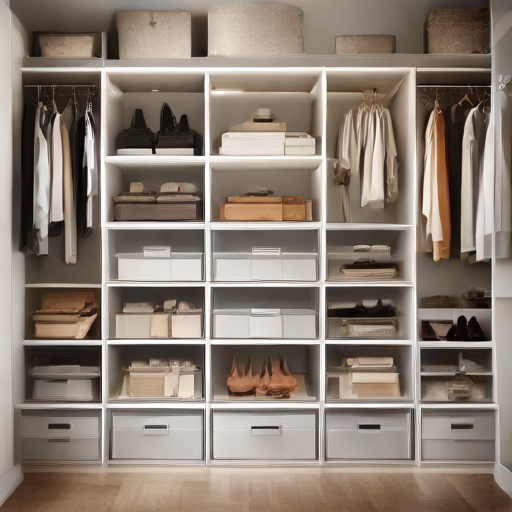 Afbeelding van Organiseer je plastic schoenendozen efficiënt in de kast