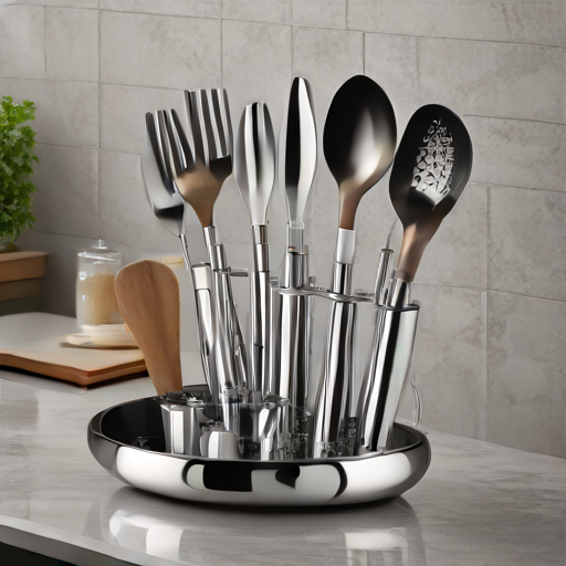 Afbeelding van Multifunctionele keukengerei sets voor optimale kookervaring