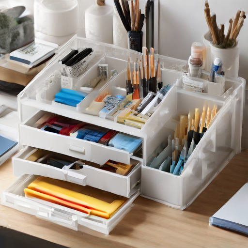 Afbeelding van Plastic Lade Organizers voor een Minimalistische Levensstijl